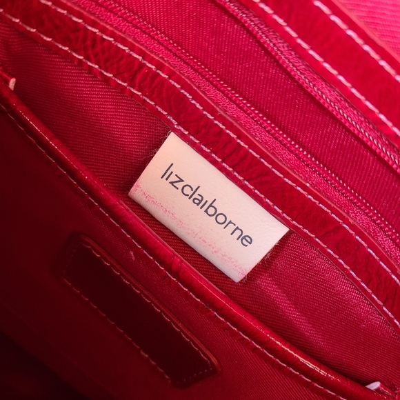 Liz Claiborne large red bag - Picture 4 of 6
